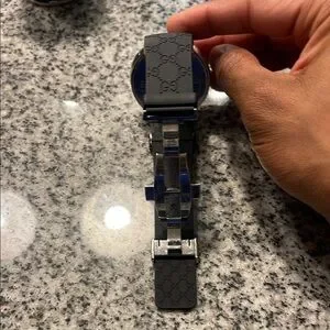 Gucci | Wearables | Gucci Igucci Black And Silver Smartwatch  display picture 1